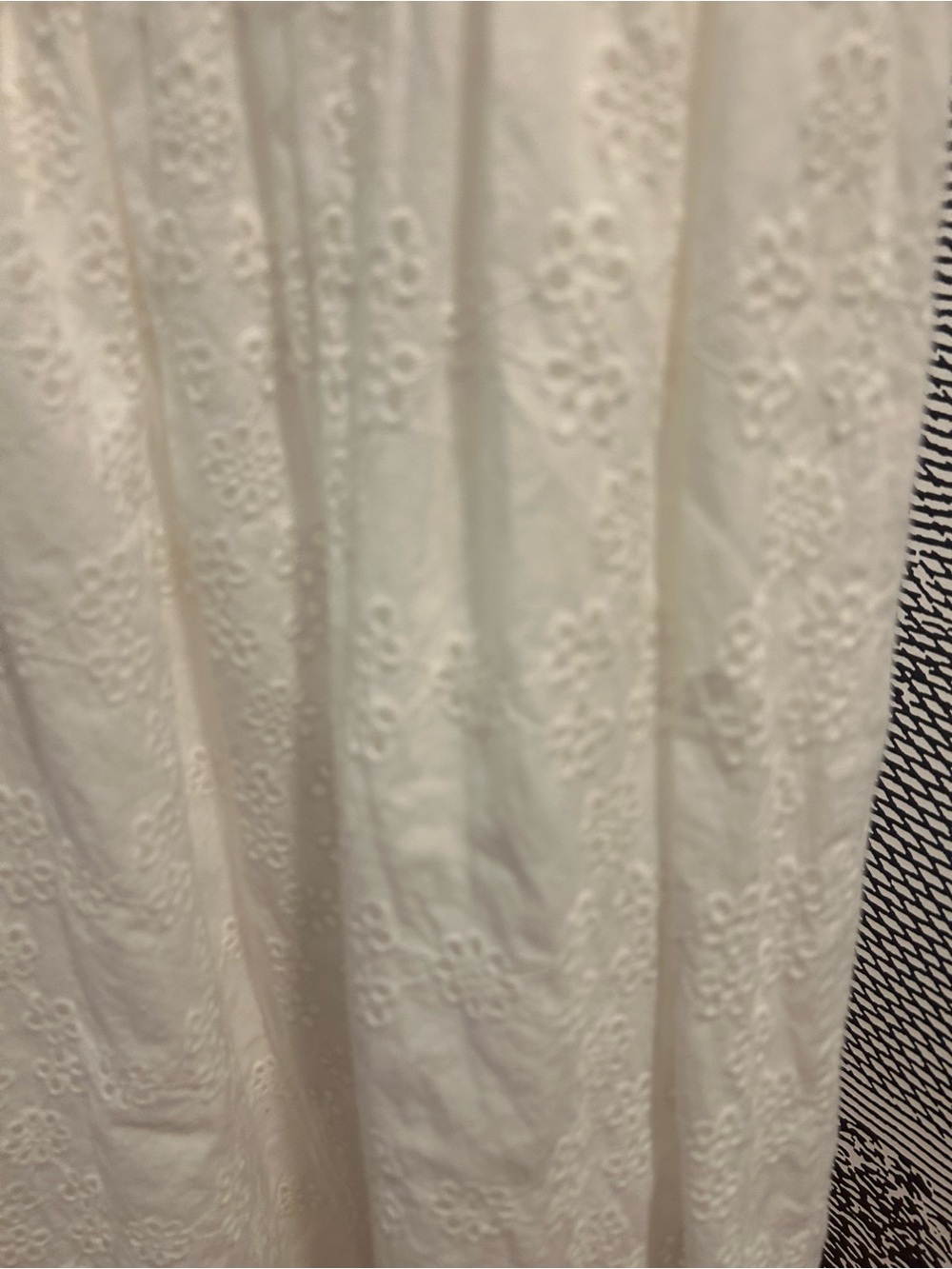Hill House Home white eyelet nap dress Cosima - Picture 9 of 10